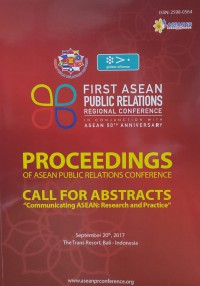 Image of PROCEEDINGS of Asean Public Relations Conference